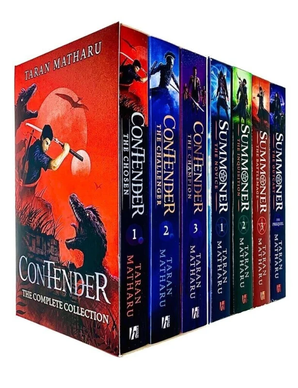 Image of The Summoner Series 7 Book Collection By Taran Matharu Taran Matharu Books