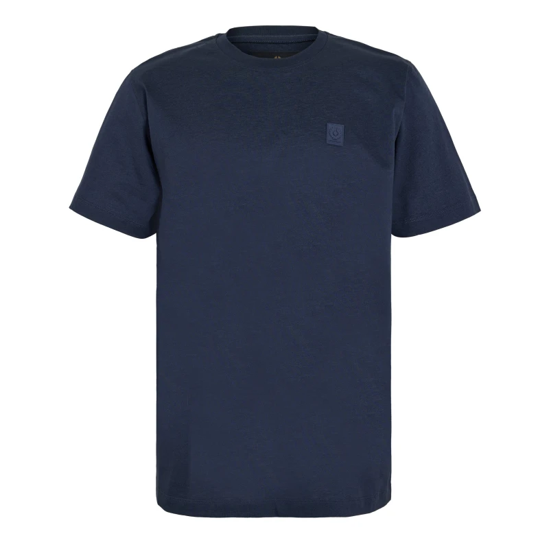 Image of Belstaff Mens Steel T-Shirt Dark Ink male M