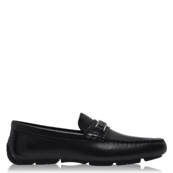 Image of Calvin Klein Kelvin Dress Calf Loafers - Black