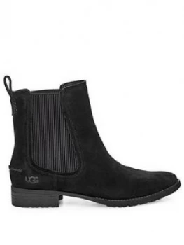 Image of UGG Hillhurst II Ankle Boots - Black, Size 8, Women