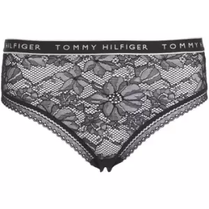 Image of Tommy Hilfiger High Waist Bikini (Ext Sizes) - Black