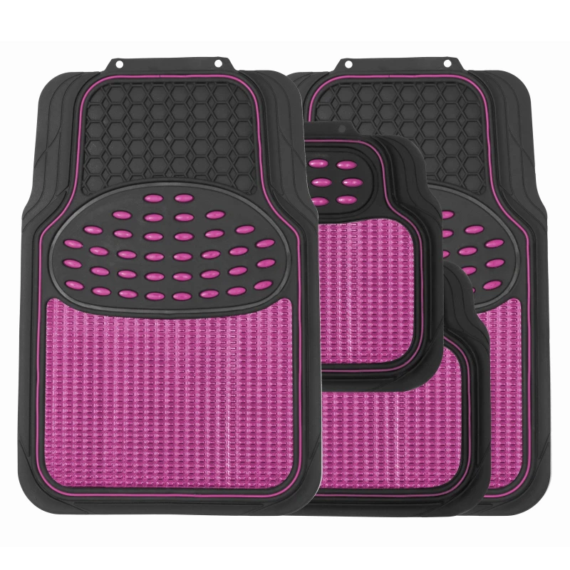Image of Streetwize Think Pink 4pce Revelation Mat Pink unisex 4Pcs