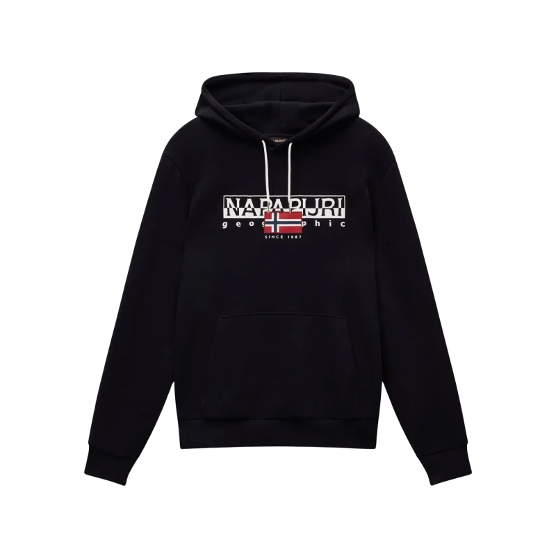 Image of Napapijri B-aylmer Hoodie Black male