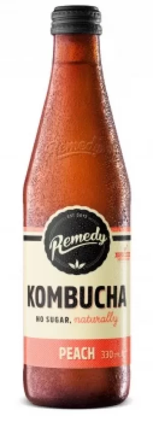 Image of Remedy Kombucha Kombucha Peach 330ml