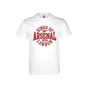 Image of Arsenal Kings of London T Shirt Adults S