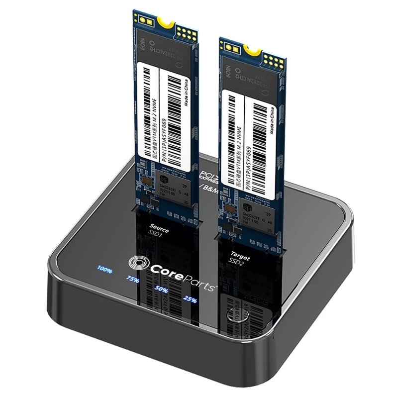 Image of CoreParts MS-CLONER-NVME storage drive docking station USB 3.2 Gen 2 (