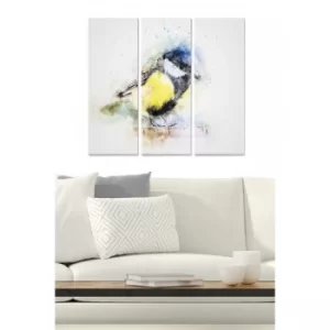 Image of MDF2289940 Multicolor Decorative MDF Painting (3 Pieces)