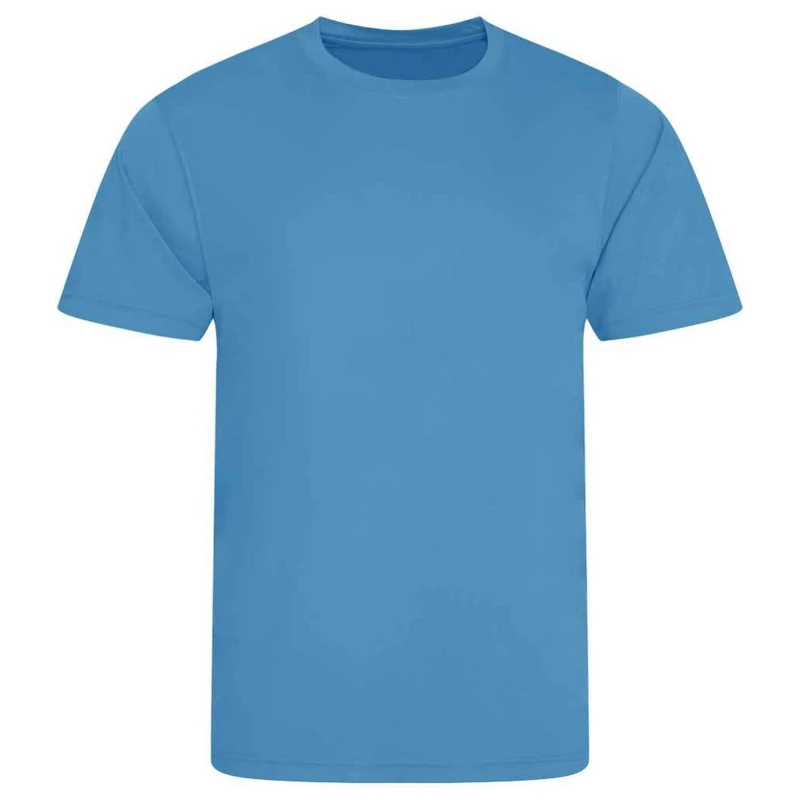 Image of AWDis Cool Mens Smooth T-Shirt in Blue Size: XS Blue Male XS