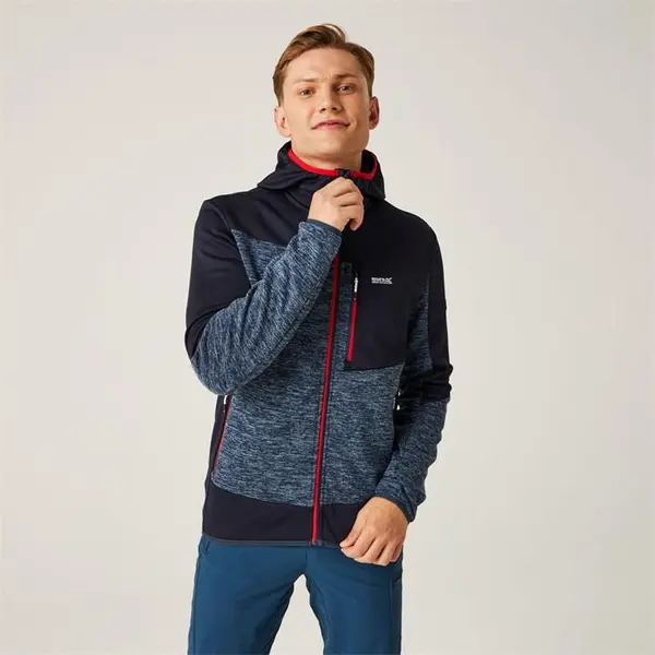 Image of Regatta Cadford VI Fleece - MnLgtMrl/Nvy S