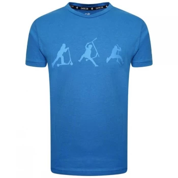 Image of Dare2B Dare2b Go Beyond Organic T-Shirt - PetrlB/Mthyl