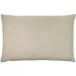 Image of Furn Contra Soft Velvet Cushion Cover, Natural, 40 x 60 Cm