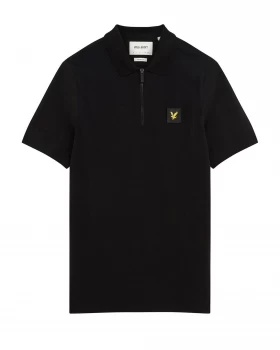 Image of lyle & scott 1874 Men Black Cotone - Cotton