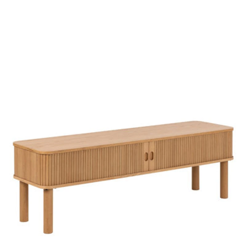 Image of Furniture To Go Langley TV Unit in Oak in Light Oak Light Oak Unisex