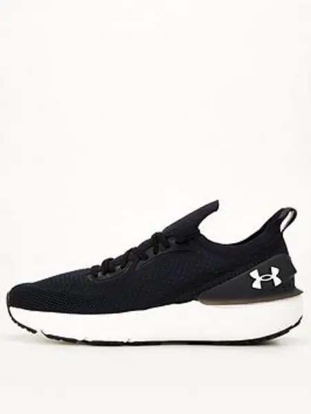 Image of Under Armour Mens Running Shift Trainers - Black/White