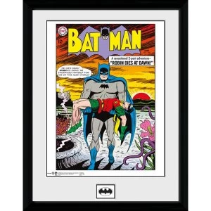 Image of Batman Comic Robin Dies At Dawn Collector Print (30 x 40cm)