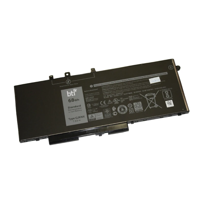 Image of BTI BTI 0DY9NT compatible 68Wh 4-cell battery for Latitude 5580 5480 5280 5290 5490 5491 5495 5591 Precision 3530 7520 0DY9NT-BTI