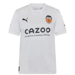 Image of Puma Valencia Home Shirt 2022/2023 Mens - White