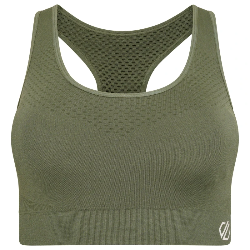 Image of Dare 2b Dont Sweat It Sports Bra - Green Green M