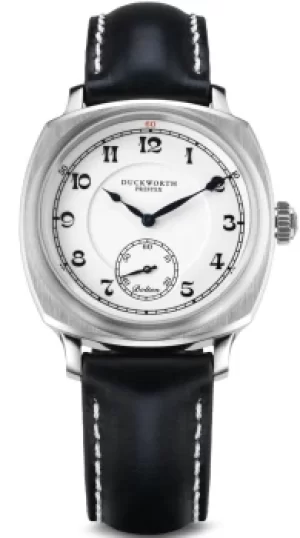 Image of Duckworth Prestex Watch Bolton Small Seconds Black Leather