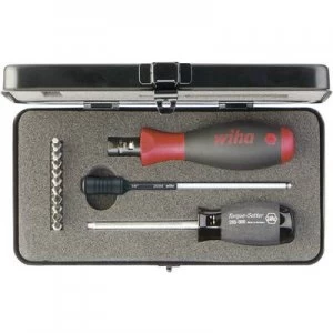 Image of Wiha TorqueVario-S Workshop Torque screwdriver set 13 Piece 1 - 5 Nm