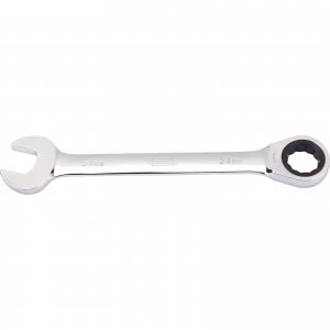 Image of Draper Hi Torq Ratchet Combination Spanner 24mm