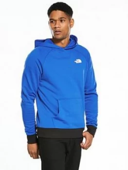 Image of The North Face Raglan Red Box Hoodie Blue Size S Men
