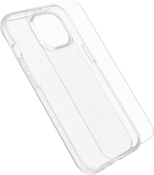 Image of OtterBox React + Glass iPhone 15 - Clear 78-81238