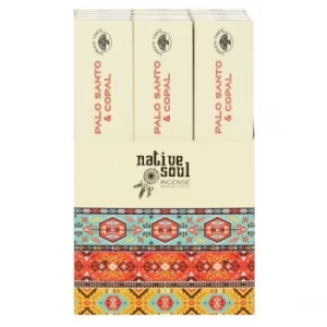 Image of Green Tree Native Soul Copal & Palo Santo Incense Sticks (Pack of 12)