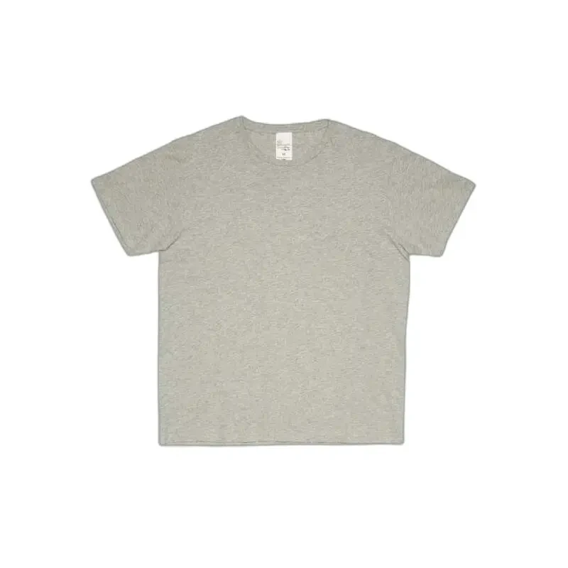 Image of Nudie Jeans Round neck T-Shirt Nudie Jeans Roffe Melange Gris Unisex L