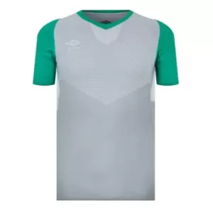 Image of Umbro Pro Short Sleeve Baselayer Top Mens - Green
