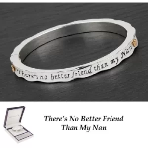 Image of Equilibrium 2 Tone Hinged Nan Friend Bangle