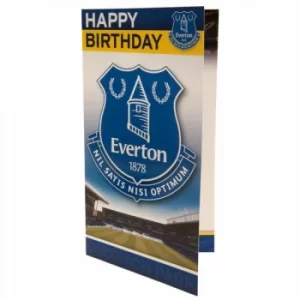 Image of Everton FC Birthday Card