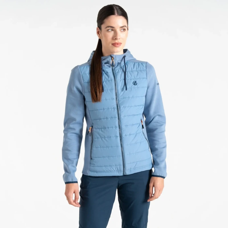 Image of Womens hybrid jacket Dare 2B Notion Bleu Female 46
