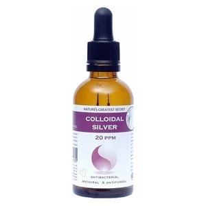 Image of Natureamp39s Greatest Secret 20ppm Enhanced Colloidal Silver Dropper 100ml