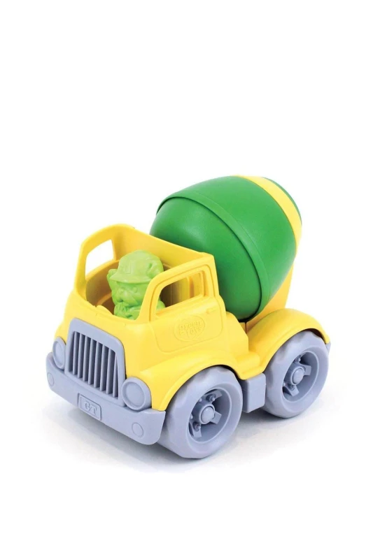 Image of Green Toys Mixer Truck Yellow unisex