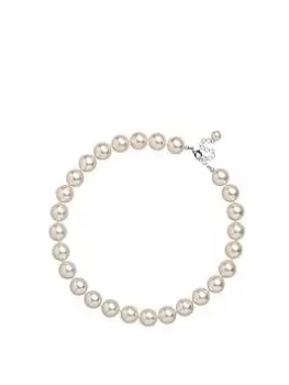 Image of Jon Richard Cream 14mm Pearl Necklace, Cream, Women
