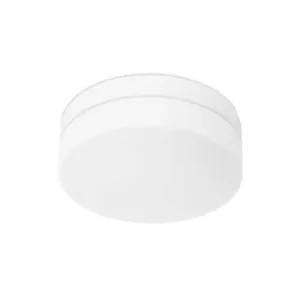 Image of Farrow Flush Ceiling Light White 2x E27 40W 28cm