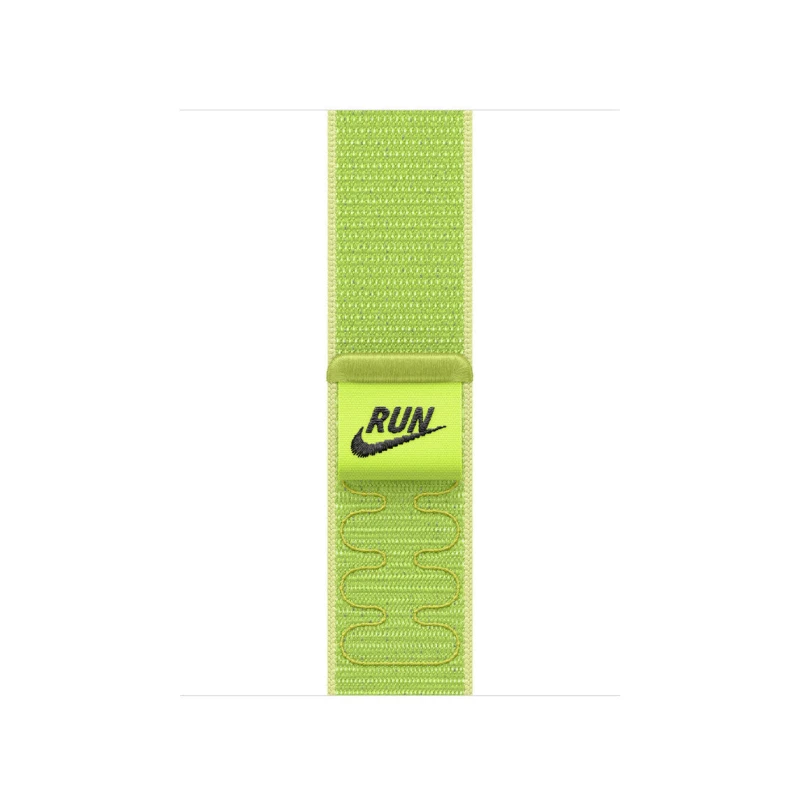 Image of Apple Apple Nike Sport Loop Band Green Nylon, Recycled polyester, Spandex MGCN4ZM/A