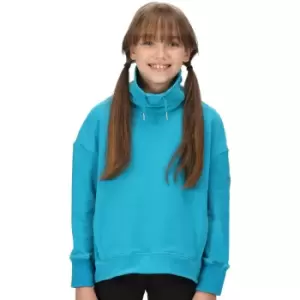 Image of Regatta Girls Junior Laurden Soft Fleece Jacket 5-6 Years - Chest 59-61cm (Height 110-116cm)
