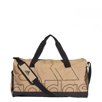 Image of adidas Badge of Sport Duffel Medium Unisex - Beige Tone / Black / Black