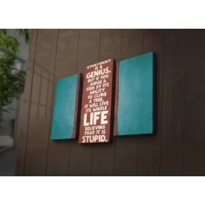 Image of 3PAT?ACT-4 Multicolor Decorative LED Lighted Canvas Painting (3 Pieces)