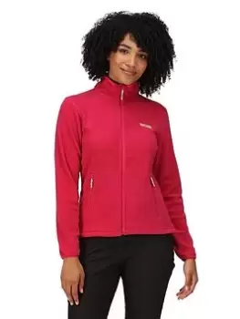 Image of Regatta Sweethart 1/4 Zip Fleece, Berry, Size 26, Women