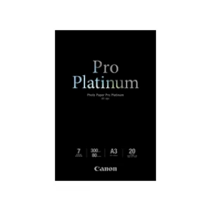 Image of Canon PT-101 A3 Pro Platinum Photo Paper 300g, x20