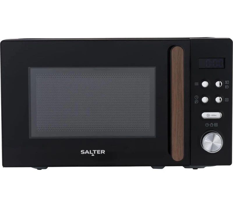Image of Salter Toronto EK5932BLK 20 Litre 26cm High, Freestanding Small Standard Microwave Oven - Black