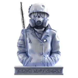 Image of Mighty Jaxx Gas Mask (Hell Chamber) By Rob Bowyer Figure