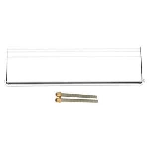 Image of BQ White Letter Plate H75mm W250mm