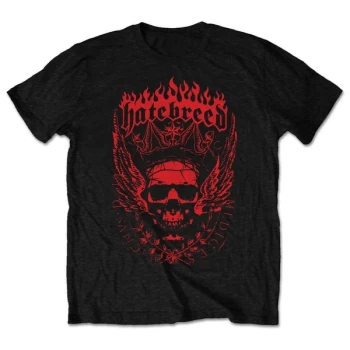 Image of Hatebreed - Crown Unisex Medium T-Shirt - Black