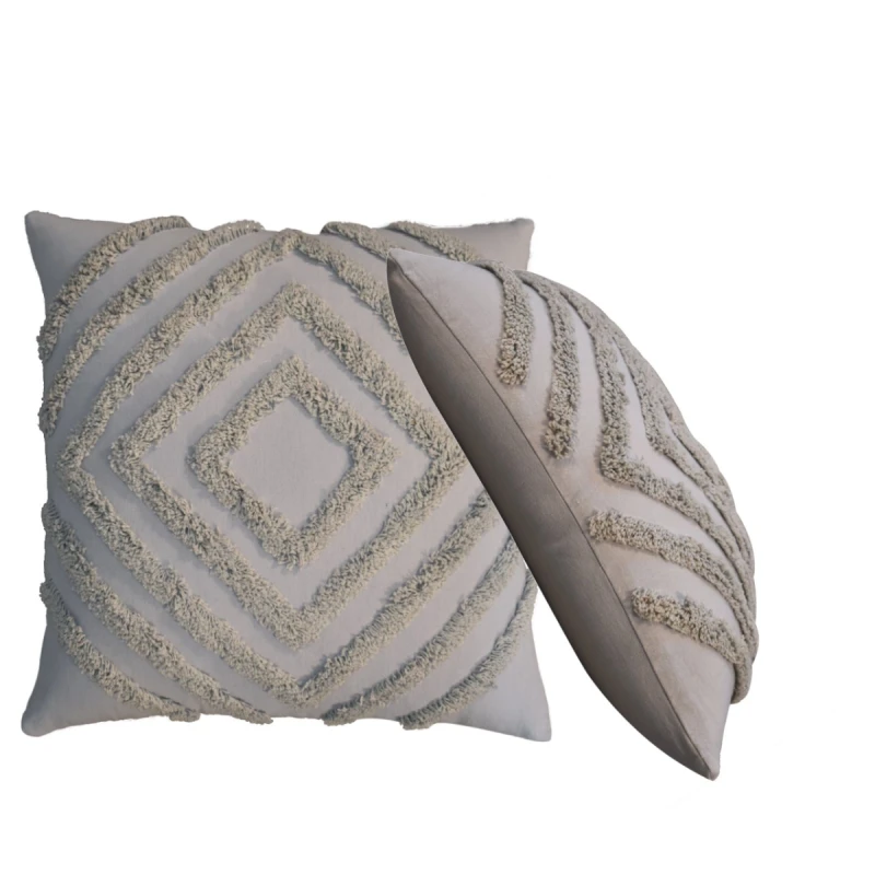 Image of Artisan Furniture Artisan Furniture Tacy Grey Cushion Set of 2