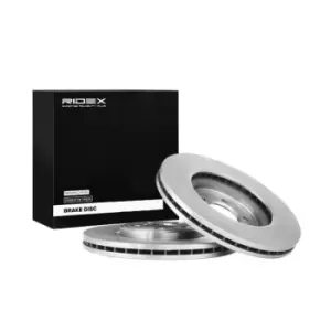 Image of RIDEX Brake disc JAGUAR,DAIMLER 82B0346 C2C25336 Brake rotor,Brake discs,Brake rotors