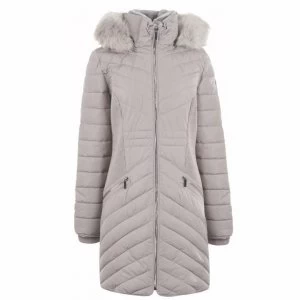 Image of DKNY Stretch Puffer Jacket - Thistle